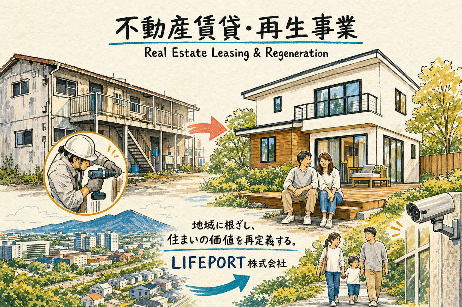 LIFEPORT株式会社
不動産賃貸業