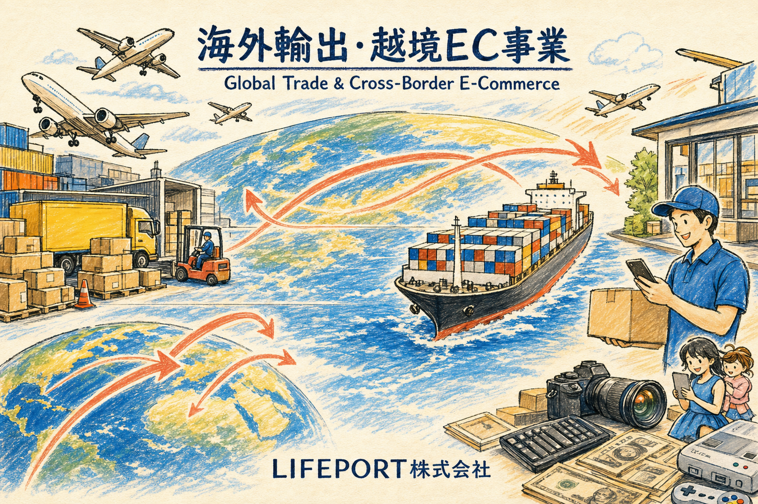 LIFEPORT株式会社
海外輸出